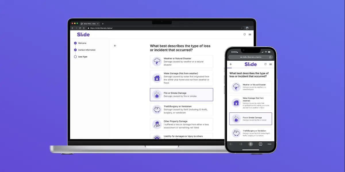 Slide - Insurance claim process