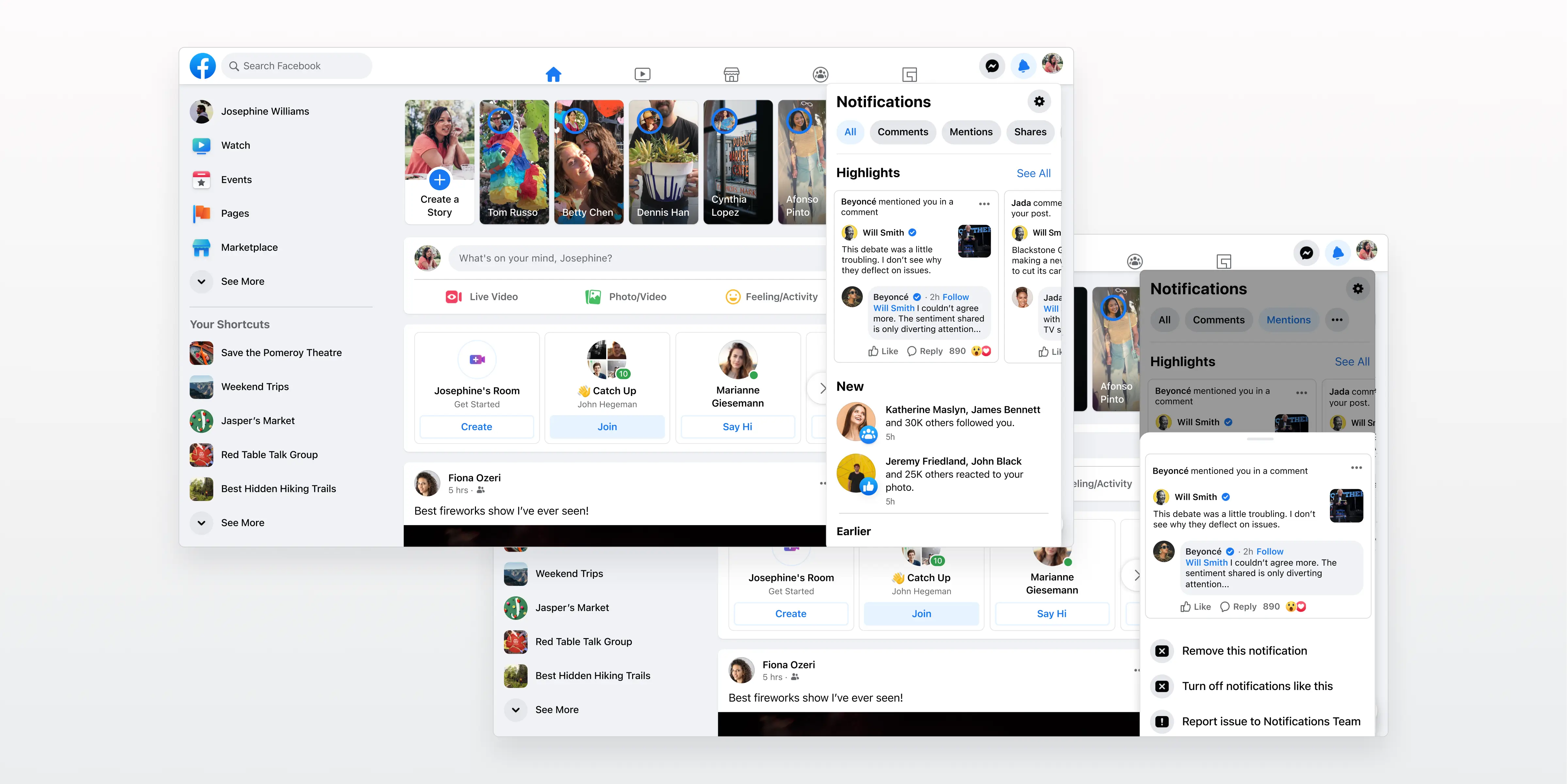 Facebook Smart Notification Grouping