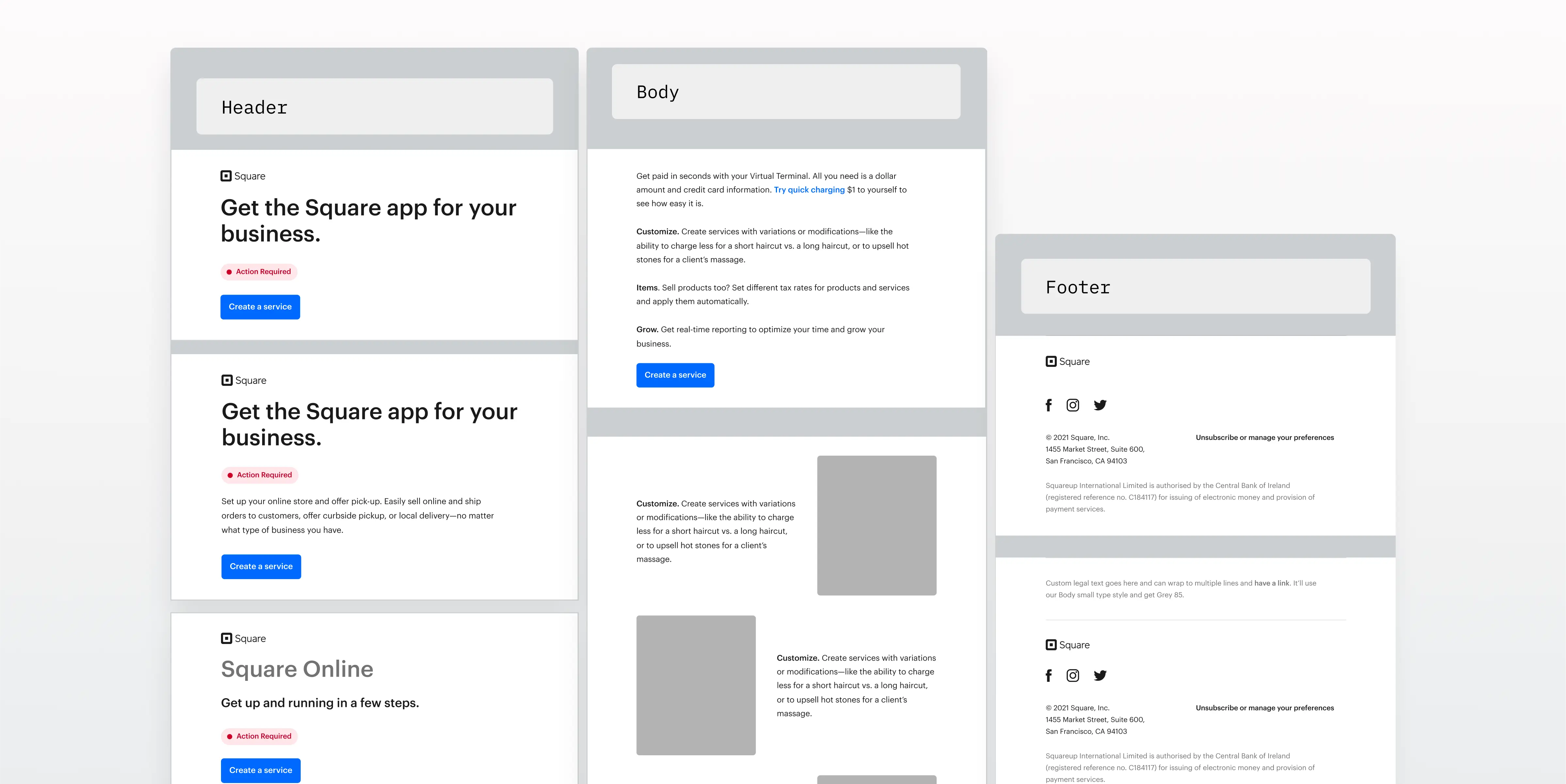 Square Merchant Dashboard